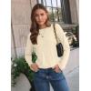 imageAUTOMET Long Sleeve Shirts for Women Basic Business Casual Tops Work Clothes 2025 Fall Fashion OutfitsCream