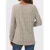 imageAUTOMET Long Sleeve Shirts for Women Casual Tunic Tops Loose Fit Lightweight Crew Neck Sweater Clothes 2025Ash