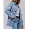 imageAUTOMET Womens Jean Jacket Denim Long Sleeve Oversized Button Down Shirts Trendy Coat Fall Fashion Winter Clothes OutfitLight Blue