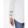 imageAUTOMET Womens Long Sleeve Fall Fashion Tops Ladies Casual Crewneck Loose Fit Outfits Lightweight Shirts Eyelet Tee 2025White