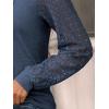 imageAUTOMET Womens Long Sleeve Shirts Business Casual Dressy Tops Lace Crewneck Work Trendy Fall Fashion Outfits ClothesDarkblue