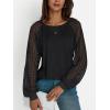 imageAUTOMET Womens Long Sleeve Shirts Casual Tops Dressy Outfits Fall Fashion Blouses Lace Clothes Y2kBlack
