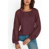 imageAUTOMET Womens Long Sleeve Shirts Casual Tops Dressy Outfits Fall Fashion Blouses Lace Clothes Y2kWinered