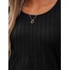 imageAUTOMET Womens Long Sleeve Tops Business Casual Crewneck Pleated Shirts Fall Fashion 2025 Blouses Trendy Basic Loose OutfitsBlack