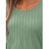 imageAUTOMET Womens Long Sleeve Tops Business Casual Crewneck Pleated Shirts Fall Fashion 2025 Blouses Trendy Basic Loose OutfitsGreen