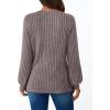 imageAUTOMET Womens Long Sleeve Tshirts Casual Tunic Work Tops Cute Pullover Sweaters Fall Travel Outfits 2025 Dressy BlousesRose Taupe