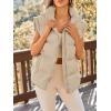 imageAUTOMET Womens Puffer Vests Fall Fashion Jackets Puffy Outfits 2025 Trendy Sleeveless Coats Outerwear Winter ClothesApricot