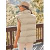 imageAUTOMET Womens Puffer Vests Fall Fashion Jackets Puffy Outfits 2025 Trendy Sleeveless Coats Outerwear Winter ClothesApricot