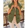 imageAUTOMET Womens Puffer Vests Fall Fashion Jackets Puffy Outfits 2025 Trendy Sleeveless Coats Outerwear Winter ClothesArmy Green