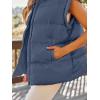 imageAUTOMET Womens Puffer Vests Fall Fashion Jackets Puffy Outfits 2025 Trendy Sleeveless Coats Outerwear Winter ClothesGreyblue