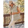 imageAUTOMET Womens Puffer Vests Fall Fashion Jackets Puffy Outfits 2025 Trendy Sleeveless Coats Outerwear Winter ClothesLightkhaki