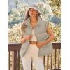imageAUTOMET Womens Puffer Vests Fall Fashion Jackets Puffy Outfits 2025 Trendy Sleeveless Coats Outerwear Winter ClothesLightkhaki