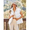 imageAUTOMET Womens Puffer Vests Fall Fashion Jackets Puffy Outfits 2025 Trendy Sleeveless Coats Outerwear Winter ClothesWhite