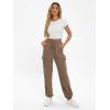imageAUTOMET Womens Sweatpants Cargo Fleece Lined Baggy Athletic Jogger with Pockets 2025 Casual Trendy Pants Fall OutfitsCoffee
