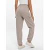 imageAUTOMET Womens Sweatpants Cargo Fleece Lined Baggy Athletic Jogger with Pockets 2025 Casual Trendy Pants Fall OutfitsCoffee Grey