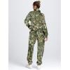 imageAUTOMET Womens Sweatsuits 2 Piece Outfits Lounge Sets Long Sleeve Half Zip Pullover and Baggy Sweatpants with PocketsCamoarmygreen