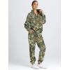 imageAUTOMET Womens Sweatsuits 2 Piece Outfits Lounge Sets Long Sleeve Half Zip Pullover and Baggy Sweatpants with PocketsCamoarmygreen
