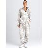 imageAUTOMET Womens Sweatsuits 2 Piece Outfits Lounge Sets Long Sleeve Half Zip Pullover and Baggy Sweatpants with PocketsCamowhite