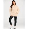 imageAUTOMET Hoodies for Women Oversized Sweatshirts Fall Fashion Outfits 2025 Pullover Fleece Casual Sweaters Winter Y2k ClothesApricot
