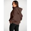 imageAUTOMET Hoodies for Women Oversized Sweatshirts Fall Fashion Outfits 2025 Pullover Fleece Casual Sweaters Winter Y2k ClothesBrown