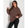 imageAUTOMET Hoodies for Women Oversized Sweatshirts Fall Fashion Outfits 2025 Pullover Fleece Casual Sweaters Winter Y2k ClothesBrown