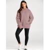 imageAUTOMET Hoodies for Women Oversized Sweatshirts Fall Fashion Outfits 2025 Pullover Fleece Casual Sweaters Winter Y2k ClothesDarkpink