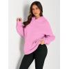 imageAUTOMET Hoodies for Women Oversized Sweatshirts Fall Fashion Outfits 2025 Pullover Fleece Casual Sweaters Winter Y2k ClothesPink