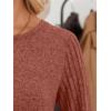 imageAUTOMET Long Sleeve Shirts for Women Fall Lightweight Sweaters Business Dressy Casual Tops Winter TrendyCaramel