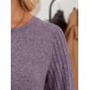 imageAUTOMET Long Sleeve Shirts for Women Fall Lightweight Sweaters Business Dressy Casual Tops Winter TrendyPurple