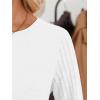 imageAUTOMET Long Sleeve Shirts for Women Fall Lightweight Sweaters Business Dressy Casual Tops Winter TrendyWhite