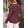 imageAUTOMET Long Sleeve Shirts for Women Spring Fashion Tops 2025 Dressy Casual Blouses Trendy Pleated Tunic OutfitsWinered
