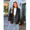 imageAUTOMET Womens Leather Jackets Faux Motorcycle Coats Bomber Outfits Fall Fashion Tops 2025 Winter Trendy ClothesBlack