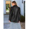 imageAUTOMET Womens Leather Jackets Faux Motorcycle Coats Bomber Outfits Fall Fashion Tops 2025 Winter Trendy ClothesBlack
