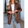 imageAUTOMET Womens Leather Jackets Faux Motorcycle Coats Bomber Outfits Fall Fashion Tops 2025 Winter Trendy ClothesBrown