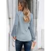 imageAUTOMET Womens Long Sleeve Shirts Casual Basic Fall Tops Cozy Lightweight Pullover Sweaters Outfits 2025 Winter ClothingBlue