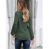imageAUTOMET Womens Long Sleeve Shirts Casual Basic Fall Tops Cozy Lightweight Pullover Sweaters Outfits 2025 Winter ClothingGreen