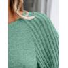 imageAUTOMET Womens Long Sleeve Shirts Casual Basic Fall Tops Cozy Lightweight Pullover Sweaters Outfits 2025 Winter ClothingLightgreen