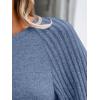 imageAUTOMET Womens Long Sleeve Shirts Casual Basic Fall Tops Cozy Lightweight Pullover Sweaters Outfits 2025 Winter ClothingNavy