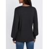 imageAUTOMET Womens Long Sleeve Tops Blouses Dressy Casual Business Crew Neck Tunic Loose Fit Trendy Outfits Fashion ClothesBlack