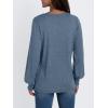 imageAUTOMET Womens Long Sleeve Tops Blouses Dressy Casual Business Crew Neck Tunic Loose Fit Trendy Outfits Fashion ClothesBlue