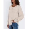 imageAUTOMET Womens Long Sleeve Tops Blouses Dressy Casual Business Crew Neck Tunic Loose Fit Trendy Outfits Fashion ClothesCream