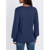 imageAUTOMET Womens Long Sleeve Tops Blouses Dressy Casual Business Crew Neck Tunic Loose Fit Trendy Outfits Fashion ClothesNavy