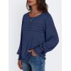 imageAUTOMET Womens Long Sleeve Tops Blouses Dressy Casual Business Crew Neck Tunic Loose Fit Trendy Outfits Fashion ClothesNavy