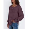 imageAUTOMET Womens Long Sleeve Tops Blouses Dressy Casual Business Crew Neck Tunic Loose Fit Trendy Outfits Fashion ClothesSepia