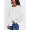 imageAUTOMET Womens Long Sleeve Tops Blouses Dressy Casual Business Crew Neck Tunic Loose Fit Trendy Outfits Fashion ClothesWhite