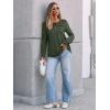 imageAUTOMET Womens Long Sleeve Tops Dressy Casual Blouses Business Lace TShirts Fall Fashion 2025 Outfits Winter Trendy ClothesArmygreen