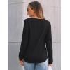 imageAUTOMET Womens Long Sleeve Tops Dressy Casual Blouses Business Lace TShirts Fall Fashion 2025 Outfits Winter Trendy ClothesBlack