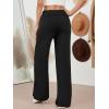 imageAUTOMET Womes Wide Leg Sweatpants Pajama Pants Baggy Casual Lounge Yoga Pants High Waisted Bottoms Fall Clothes Trendy 2025Black