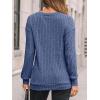 imageAUTOMET Womens Dropped Shoulder Long Sleeve Shirt Fall Fashion Tops Tunic Dressy Casual Sweater Clothes Trendy Outfits 2025Blue