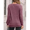 imageAUTOMET Womens Dropped Shoulder Long Sleeve Shirt Fall Fashion Tops Tunic Dressy Casual Sweater Clothes Trendy Outfits 2025Burgundy